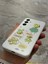 Samsung Galaxy A54 5g Kılıf 3D Kabartma Emoji Figür Ayıcık Çiçek Kurdele Happy Good Luck Funny Heart 3