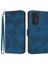 Durumda Samsung Galaxy A73 5giçin Kılıf Kapaklı Cüzdan Pu Deri Manyetik Telefon Kılıfı Kart Yuvası Standlı (Yurt Dışından) 1