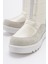 Vay Beyaz Fermuarlı Kadın Kar Botu 5
