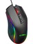 Crossfire V1 12800 Dpi Full Wide RGB Özel ABS Doku & Claw's Reflex Örgü Kablolu Gaming Mouse - Siyah 3