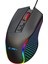 Crossfire V1 12800 Dpi Full Wide RGB Özel ABS Doku & Claw's Reflex Örgü Kablolu Gaming Mouse - Siyah 2