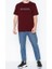 Csc Basic Logo™ Shirt Erkek Tişört Bordo CS0001664 4