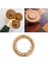 El Yapımı Craft Çantalar Için Yuvarlak Kalı Doğal Ahşap Tabanlı Kesimler 90MM (Yurt Dışından) 3
