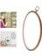 Dayanıklı Reçine Nakış Çemberleri Dekoratif Oval Çapraz Ş Çember Çerçeveleri 18X25 cm (Yurt Dışından) 5