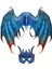 Cadılar I Kostüm Aksesuarları Doğum Günü Icı Giydirme Dragon Face Wing (Yurt Dışından) 1