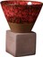 Seramik Çekme Çiçek Fincan Drinkware Çay Bardağı Fincanı Kırmızı (Yurt Dışından) 4