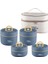 4 Yalıı Öğle Ği Kutusu Öğle Ği Kapları Snack Box Bento Box For Blue (Yurt Dışından) 1