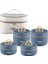 4 Yalıı Öğle Ği Kutusu Öğle Ği Kapları Snack Box Bento Box For Blue (Yurt Dışından) 5