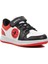 Sloga-F Siyah-Beyaz-Kırmızı Cırtlı Çocuk Sneaker 1