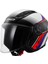 AIRFLOW 2 RUSH BEYAZ-MAVİ-KIRMIZI KASK M 1
