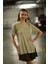 Yırtmaçlı Oversize T-Shirt 1