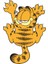 Quart Aksesuar 11 x 7 cm Garfield Sticker Motor Araba Kask Laptop Sticker 1