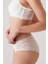 Ekru 4792002 Yüksel Belli Dantelli Tekli Slip (Ağ Kısmı Pamuklu) 2