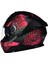 Stream 2 Jungle Mat Siyah-Mavi-Pembe Kask 3
