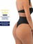 Kadın Siyah Renk Normal Bel String Korse Dikişsiz Fit Toparlayıcı Popo Külot Women 3