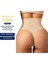 Kadın Siyah Renk Normal Bel String Korse Dikişsiz Fit Toparlayıcı Popo Külot Women 3
