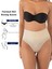 Kadın Siyah Renk Normal Bel String Korse Dikişsiz Fit Toparlayıcı Popo Külot Women 1