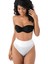 Kadın Siyah Renk Normal Bel String Korse Dikişsiz Fit Toparlayıcı Popo Külot Women 4