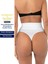Kadın Siyah Renk Normal Bel String Korse Dikişsiz Fit Toparlayıcı Popo Külot Women 3