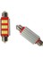 Sofit LED 12V 41MM 12 Ledli Beyaz Ampül 2li Takım 2