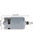 2x GRS550VC 14 Diş Dc Motor 21500-29000RPM Lityum Matkap Motoru Dc 21V Şarj Edilebilir Elektrikli Testere Tornavida (Yurt Dışından) 2