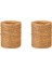 2 Adet 1.0mm Açık Kahverengi Çiçek Bağlama Tel Sarma Sicim El Yapımı Demir Tel Kağıt Rattan Çiçek Buketleri Için (Uzunluk: 210 M) (Yurt Dışından) 2