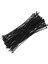 200 Adet 150 x 1.8mm Elektrik Kablo Bağı Sarma Naylon Sabitleme Siyah (Yurt Dışından) 3