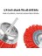5 Pcs Naylon Filament Aşındırıcı Tel Fırça Tekerleği ve Fincan Fırça Seti, 1/4 Inç Matkap Saplı, Naylon Matkap Fırça Seti, Kırmızı (Yurt Dışından) 4