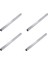 4 Adet 10MM x 10MM x 200MM Torna Ayrılık Freze Torna Hss Takım Bit Gri (Yurt Dışından) 2