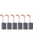 6-Pack CB-318 Karbon Fırçalar Makita CB318, CB325, CB340, CB336,191974-7,194074-2,191978-9 Için Yedek Karbon Fırçalar (Yurt Dışından) 3