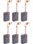 6-Pack CB-318 Karbon Fırçalar Makita CB318, CB325, CB340, CB336,191974-7,194074-2,191978-9 Için Yedek Karbon Fırçalar (Yurt Dışından) 4