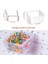 6 Paket Pegboard Şeffaf Kutular, Pegboard Kovaları Kancalar, Dıy Pegboard Aksesuarları, Tezgah Küçük Kutular Fit 1/4 -1/8 Peg Board (Yurt Dışından) 3