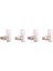 Termostatik Radyatör Vanası 4 Adet 15MM x 1/2 Inç Termostatik Açı Trv Termostatik Radyatör Vanası Ev Ofis Için (Yurt Dışından) 1