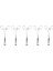 5x Septum Forcep Paslanmaz Çelik Iğne Kelepçesi, Kaş Delinmiş Için Vücut Pirsing Aracı Profesyonel Delinme Aracı (Yurt Dışından) 1