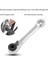 Mini 1/4 Çift Uçlu Hızlı Soket Cırcır Anahtarı Çubuk Tornavida Bit Araçları Cırcır Kolu Anahtarı (Yurt Dışından) 4