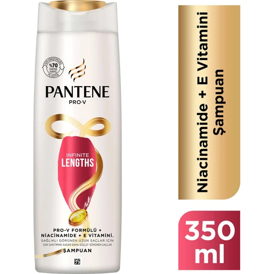 Pantene Infinite Lengths Şampuan 350 ml