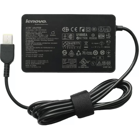 Lenovo ADLX65SLC2A, 20V 3.25A 65W Slim USB Uç Orjinal Şarj Fiyatı