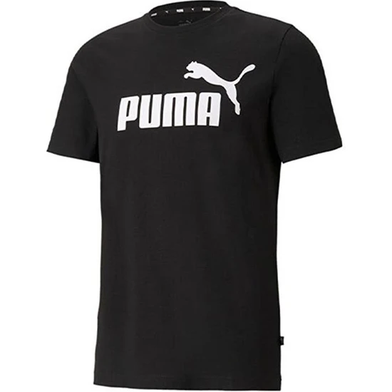 Puma Ess Logo Tee T-Shirt 01 Renk 01