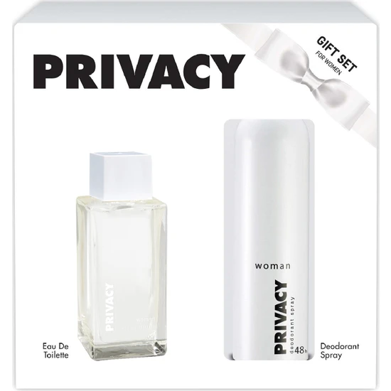 Privacy Women KadınParfüm EDT 100 ml+150 ml Deodorant Set