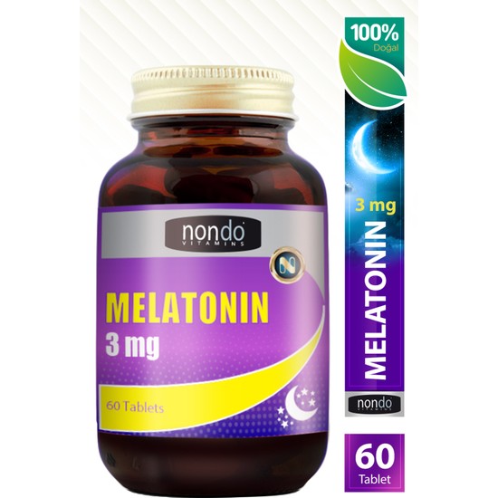 Nondo Melatonin 3 mg 60 Tablet