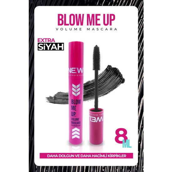 New Well Blow Me Up Volume Mascara 8 ML