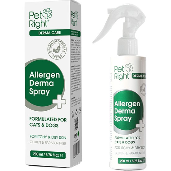 Pet Right® Allergen Derma Spray Kedi Köpekler Için Fiyatı