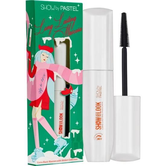 Show By Pastel Show Your Look 24H Long Lastıng Volume Mascara -2024 New Year Concept