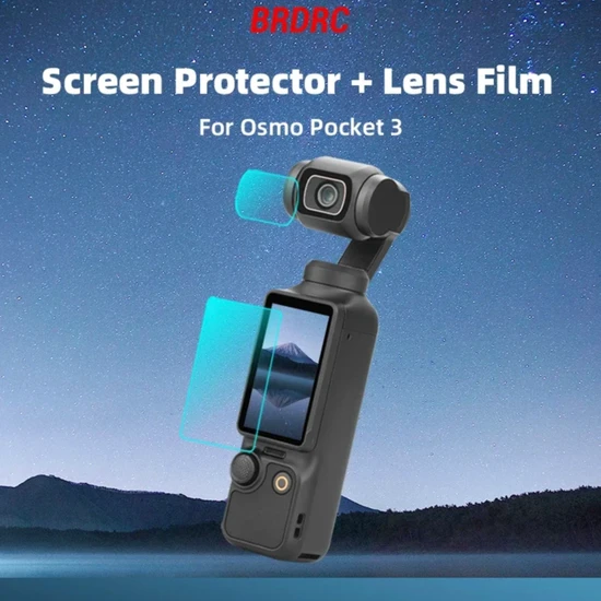 DJI Osmo Pocket 3 Ekran + Lens Koruma Film