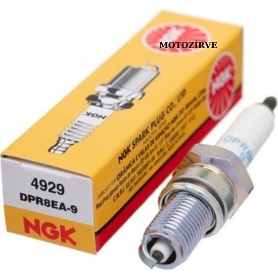 Lot De 4 Bougies D'allumage NGK DPR8EA-9 - Compatible Honda, Yamaha, KTM, Kawasaki, Ducati, Suzuki