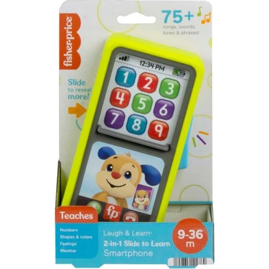 Fisher-Price  Kaydır ve Öğren Akıllı Telefon HNL48