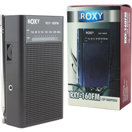 Roxy RXY-160FM Cep Tipi Mini Radyo