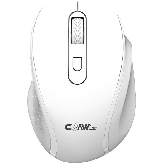 Claw's Claw’s Genius v2 Pixart PAW3065 Sensörlü Kompakt Kablosuz Mouse - Beyaz (Windows & Mac Uyumlu)