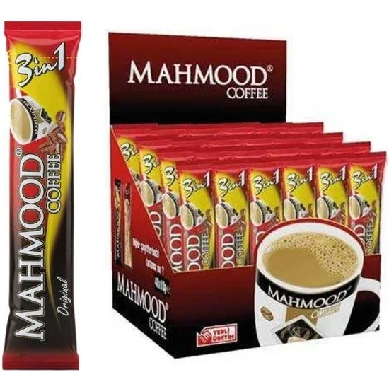 Lummed Mahmood - Coffee Kahve 18GR 3ü 1ARADA 3in1 - 24 Adet