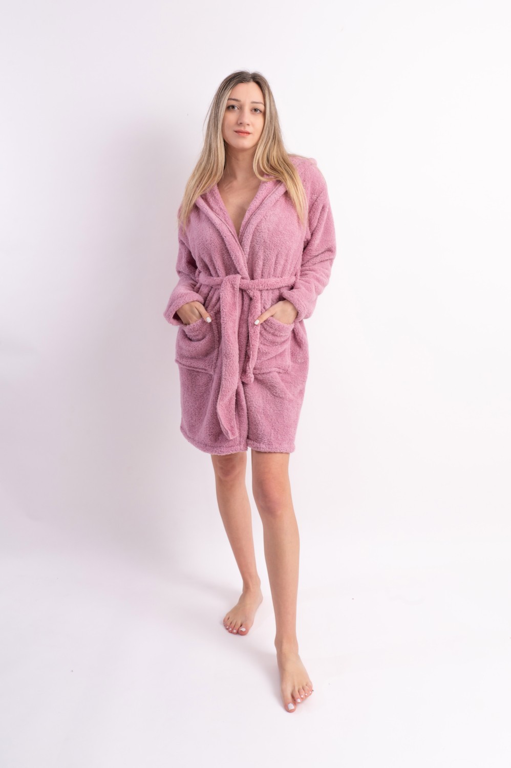 Sweet's Collection Kadın Welsoft Peluş Sabahlık